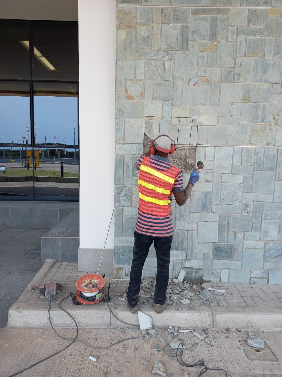 Installation of Plaque